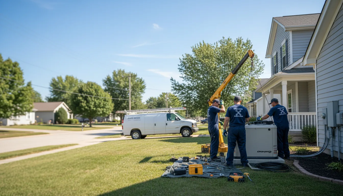 Generator Installation in Hazelton, KS near me